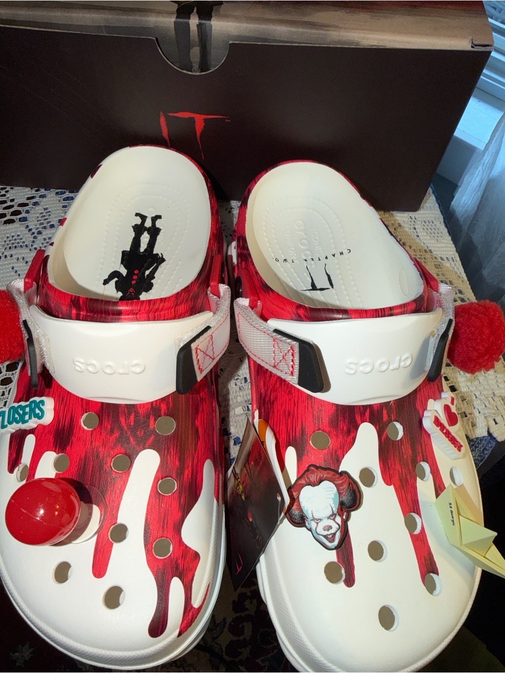 Crocs IT Pennywise All-terrain Clogs. Horror Movie Collector - Picture 4 of 7